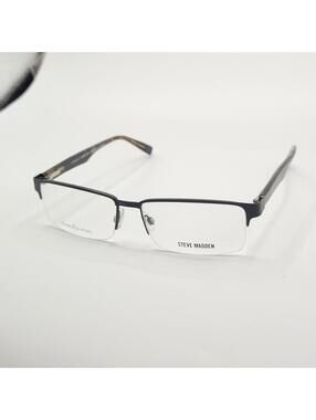 STEVE MADDEN Eyeglasses Frames JONAHH Black  57/18/150 BRAND NEW!